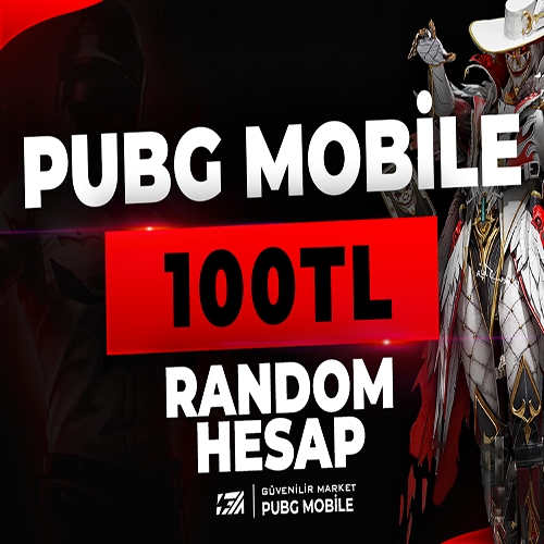  ⭐PUBGM 100TL RANDOM HESAP⭐